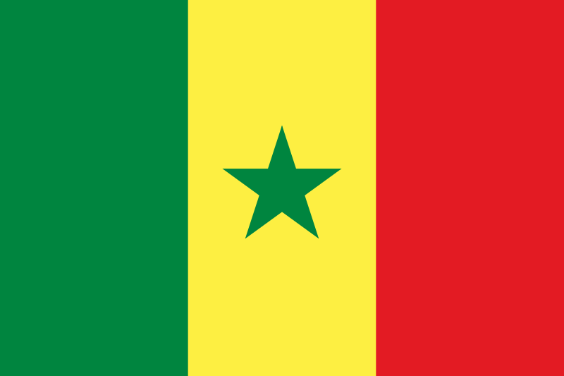 塞內加爾國旗圖案