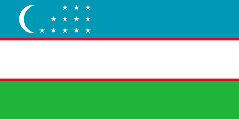 烏茲別克國旗圖案